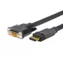 Vivolink PRODPDVI1 videokaapeliadapteri 1 m DisplayPort DVI-D musta