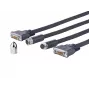 Vivolink PRODVICW10 DVI-kaapeli 10 m DVI-D musta