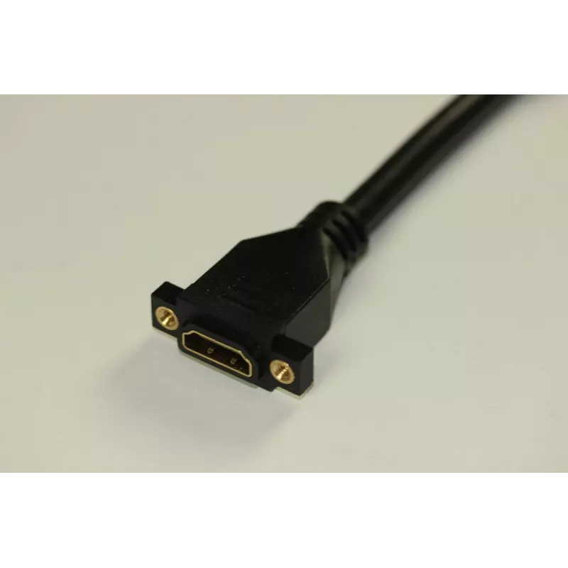 HDMI-kaapeli F/F Vivolink Pro HDMI -kaapeli F/F seinäpaneeliin