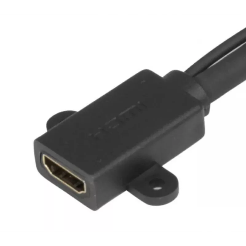 Vivolink Pro PROHDMIHDMFM5 HDMI-kaapeli, uros–naaras, 5 m, HDMI-tyyppi A (vakio), Ethernetillä, musta