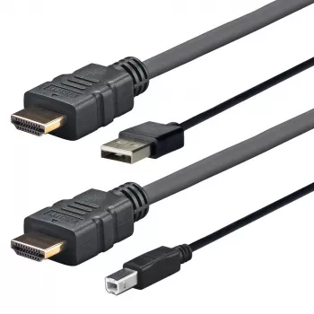 Vivolink PRO HDMI W/USB 2.0 A/B (AMP) 2 m 4096x2160 musta