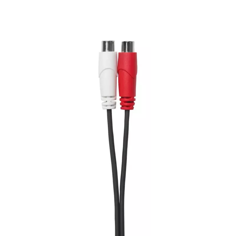 Vivolink PROMJMRCAF0.2 audiokaapeli 0,2 m 2 x RCA 3,5 mm musta