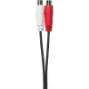 Vivolink PROMJMRCAF0.2 audiokaapeli 0,2 m 2 x RCA 3,5 mm musta