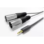 Vivolink PROMJXLRS15 audiokaapeli 15 m 3,5 mm 2 x XLR musta