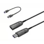 Vivolink PROUSB3AAF30 USB-kaapeli USB 3.2 Gen 1 (3.1 Gen 1) 30 m USB A musta