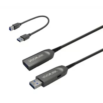 Vivolink PROUSB3AAF50 USB-kaapeli USB 3.2 Gen 1 (3.1 Gen 1) 50 m USB A musta