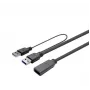 Vivolink PROUSB3AAF5C USB-kaapeli USB 3.2 Gen 1 (3.1 Gen 1) 5 m USB A musta