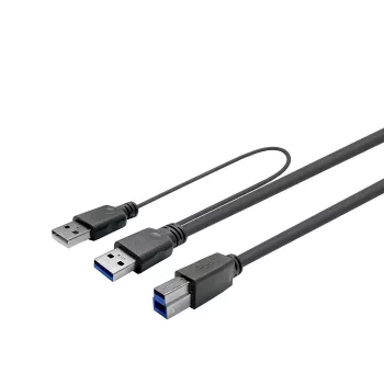 USB-kaapeli Vivolink PROUSB3AB10C-DUAL 10 m USB 3.0 A - B