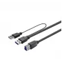 Vivolink PROUSB3AB7C-DUAL USB-kaapeli