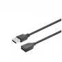 Vivolink PROUSBAAF5 USB-kaapeli USB 2.0 5 m USB A musta