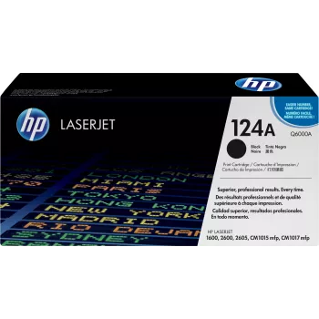 HP 124A musta alkuperäinen LaserJet -värikasetti