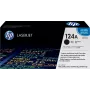 HP 124A musta alkuperäinen LaserJet -värikasetti