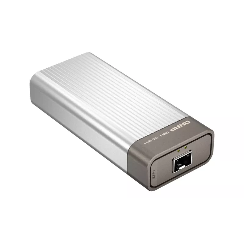 QNAP QNA-UC10G1SF USB 4 Type-C – 1 x 10GbE SFP+ -verkkosovitin, 10000 Mbit/s