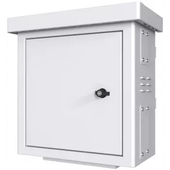 Räkkikaappi Lanview RCCTV001 0U IP66 valkoinen 25kg