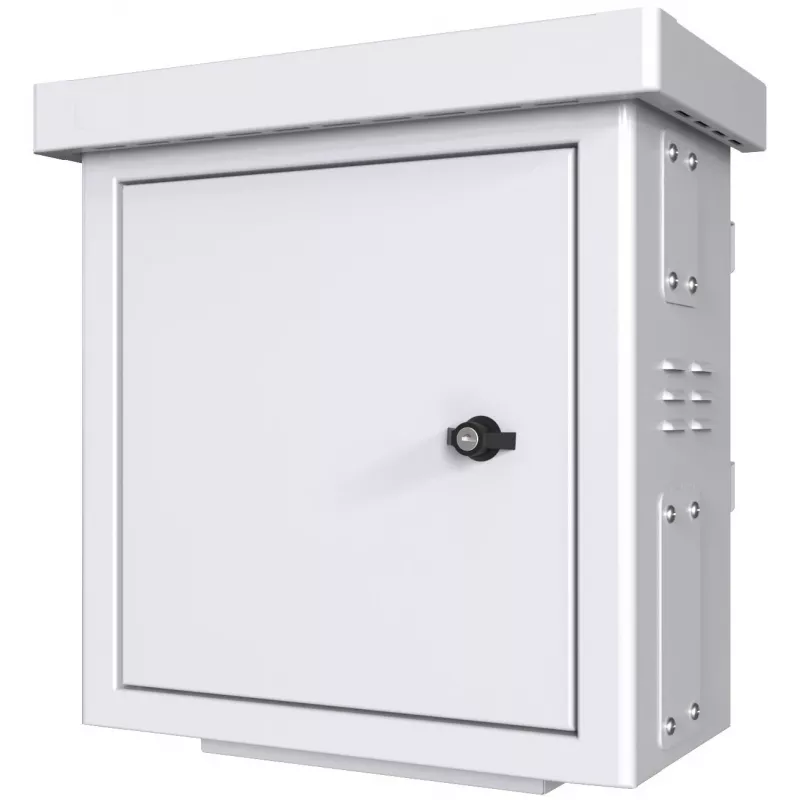 Räkkikaappi Lanview RCCTV001 0U IP66 valkoinen 25kg