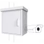 Räkkikaappi Lanview RCCTV003 0U valkoinen