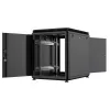 Räkkikaappi Lanview RDL12U68BL 12U musta 600 kg IP20