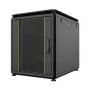 Räkkikaappi Lanview RDL12U68BL 12U musta 600 kg IP20