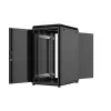 Räkkikaappi Lanview RDL20U68BL 20U musta 600kg IP20