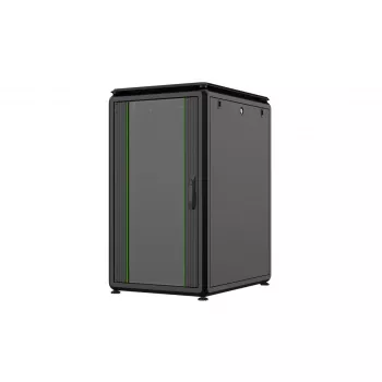 Räkkikaappi Lanview RDL20U68BL 20U musta 600kg IP20