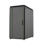 Räkkikaappi Lanview RDL22U61BL 22U musta 600kg IP20