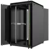 LANVIEW Data Line RDL26U81BL 19" 26U vapaasti seisova telinekaappi, 800 x 1000 x 1342 mm, musta