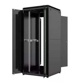 Räkkikaappi Lanview RDL36U88BL 36U musta 600 kg IP20