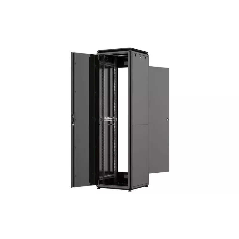 Räkkikaappi Lanview RDL42U66BL 42U musta 600 kg IP20