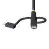 StarTech.com 1 m kestävä USB-monilatauskaapeli, USB Lightning/Micro-USB/Type-C, Apple MFi -sertifioitu, aramidipäällyste, yleinen 3-in-1 USB-latauskaapeli iPhone/iPad/Android