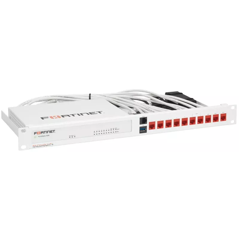 Rackmount.IT räkkiasennussarja FortiGate 60E / 61E