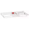 Asennussarja Rackmount.IT FortiSwitch 108F 1U valkoinen