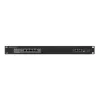 Asennuskannatin Rackmount.IT RM-OM-T1 1U, musta, 483x216x44 mm