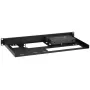 Asennuskannatin Rackmount.IT RM-OM-T1 1U, musta, 483x216x44 mm