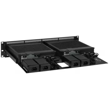 Asennuskiinnike Rackmount.IT RM-PA-T10 1,3HE musta 483 mm