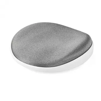 StarTech.com rannetuki - ergonominen - liukuva - hopea, hopea, valkoinen, vaahtomuovi, verkko, muovi, 142 mm, 170 mm, 30 mm, 56 g