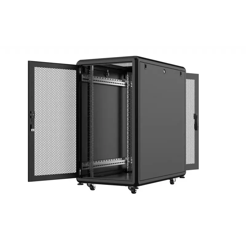 Telinekaappi Lanview RSL20U61BL 20U musta 600 kg IP20