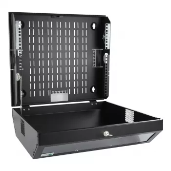 Telinekaappi LOGON RWSLMBL 48,3 cm 19 tuuman musta