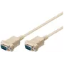 Microconnect SCSEHH2 sarjakaapeli valkoinen 1,8 m DB9 M