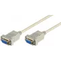 Microconnect SCSENN2 sarjakaapeli valkoinen 1,8 m DB9 F