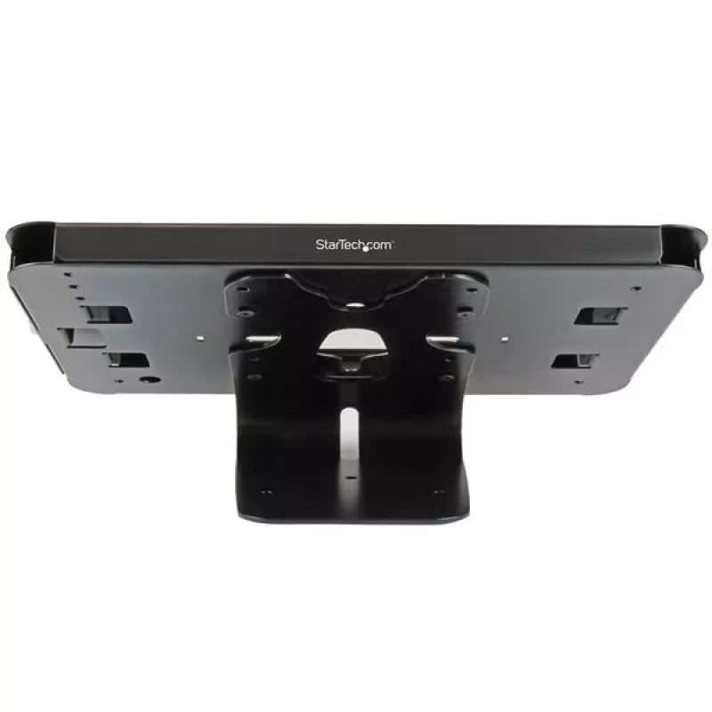 StarTech.com SECTBLTPOS lukittava tablettiteline 9,7 tuuman iPadille, pöytä- tai seinäasennus, teräs, 100 x 100 mm kiinnitys, musta
