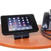 StarTech.com SECTBLTPOS lukittava tablettiteline 9,7 tuuman iPadille, pöytä- tai seinäasennus, teräs, 100 x 100 mm kiinnitys, musta