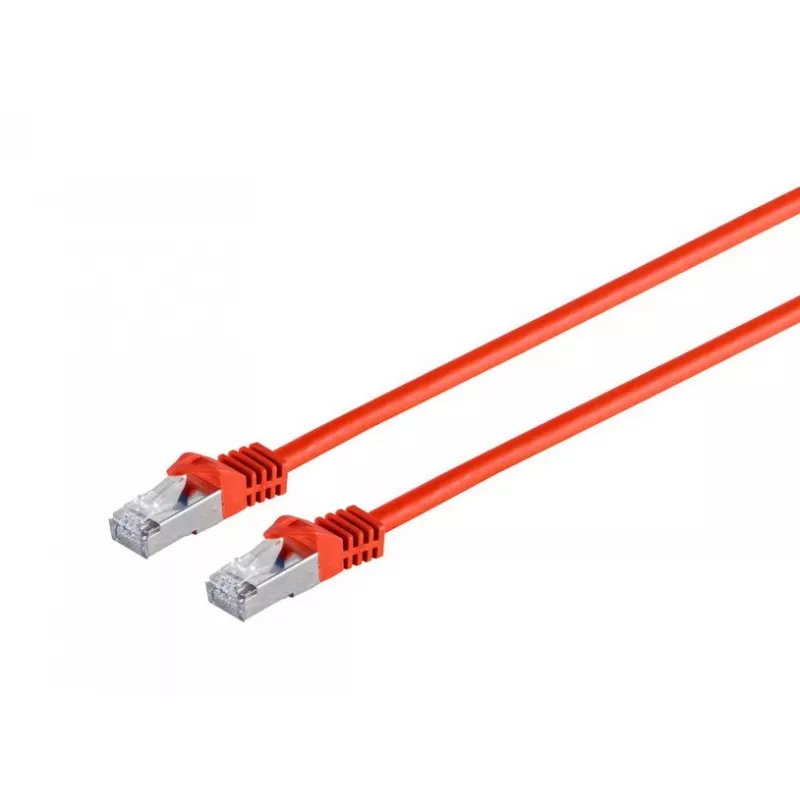 Microconnect SFTP720R verkkokaapeli punainen 20 m Cat7 S/FTP (S-STP)