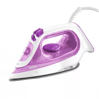 Braun TexStyle 3 SI3030PU höyrysilitysrauta keraaminen pohja 2300 W pinkki