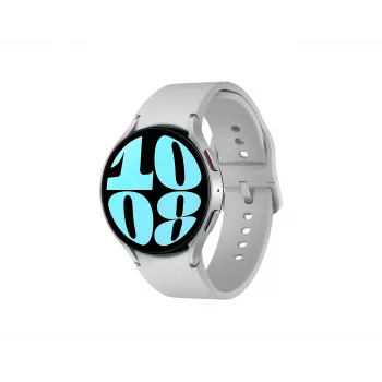Samsung Galaxy Watch6 SM-R940NZSADBT älykello / urheilukello 3,81 cm (1,5 tuumaa) OLED 44 mm digitaalinen 480 x 480 pikseliä kosketusnäyttö hopea WLAN GPS (satelliitti)