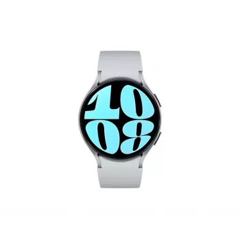 Samsung Galaxy Watch6 SM-R940NZSADBT älykello / urheilukello 3,81 cm (1,5 tuumaa) OLED 44 mm digitaalinen 480 x 480 pikseliä kosketusnäyttö hopea WLAN GPS (satelliitti)