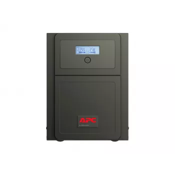 APC Easy UPS 1 Ph Line Interactive, 2000VA, Tower, 230V, 6 IEC C13-lähtöä, AVR, jännitteetön kosketin, LCD, ilman verkkokorttitukea
