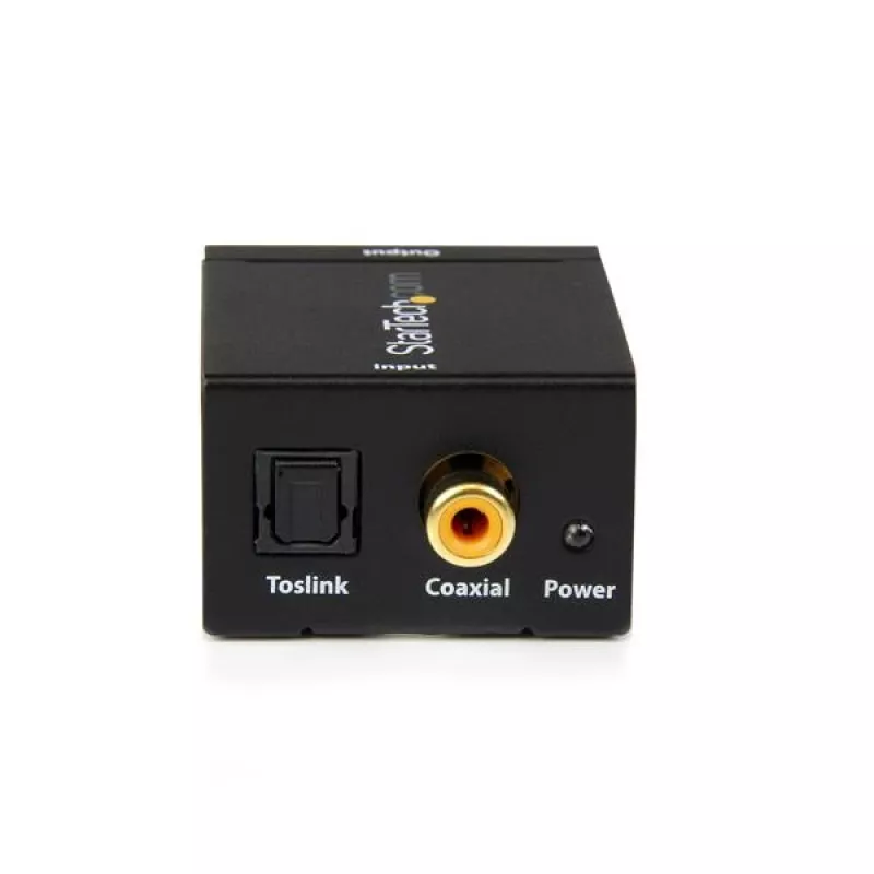 StarTech.com SPDIF digitaalinen koaksiaali- tai Toslink-optinen stereo-RCA-audiomuunnin