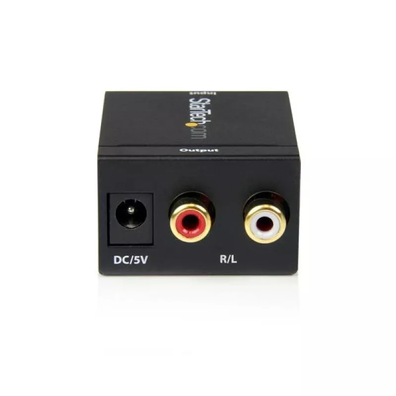 StarTech.com SPDIF digitaalinen koaksiaali- tai Toslink-optinen stereo-RCA-audiomuunnin