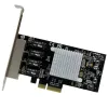 StarTech.com 4-porttinen Gigabit-Ethernet-verkkokortti – PCI Express, Intel I350 NIC