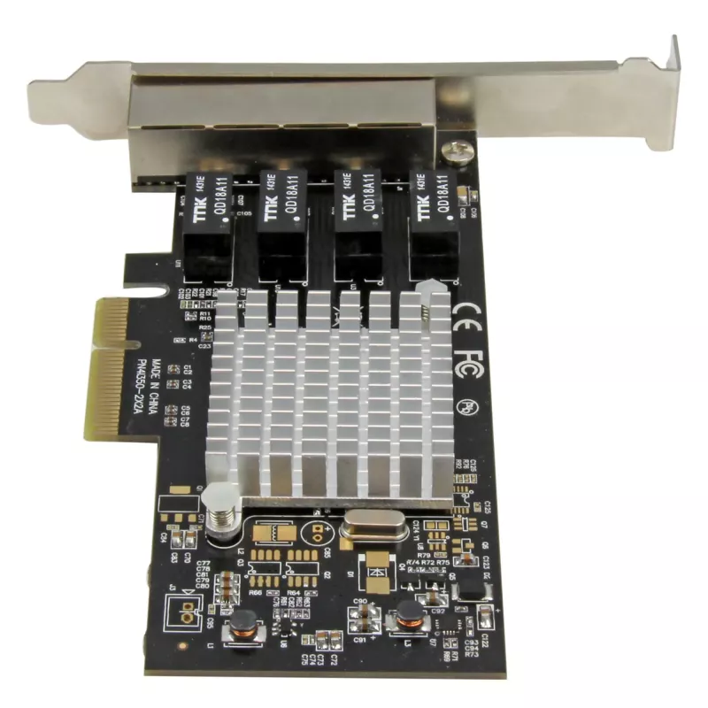 StarTech.com 4-porttinen Gigabit-Ethernet-verkkokortti – PCI Express, Intel I350 NIC
